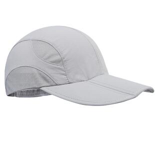 帽子男士棒球帽夏速干遮阳太阳帽户外休闲运动网帽折叠檐垂钓鱼帽