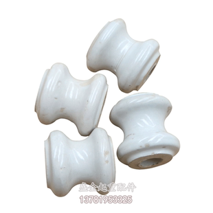 起重机行车葫芦钢丝绳吊线瓷瓶低压绝缘子瓷瓶绝缘子天车配件