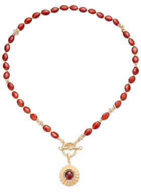 lostinecho红玛瑙饰品组合套装