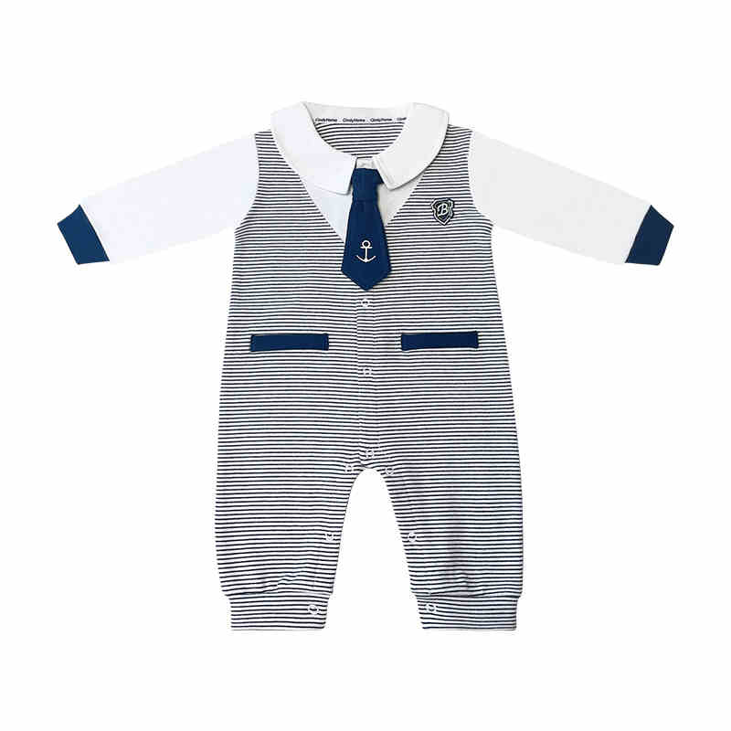 春秋男宝宝哈衣幼儿连体衣秋季六连身衣/爬服/哈衣