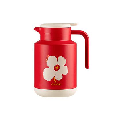 卡罗特红色保温壶结婚陪嫁礼盒装
