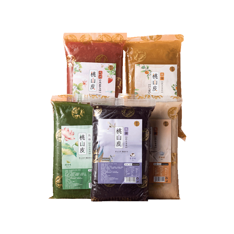 桃山皮月饼半成品低糖牛奶馅料