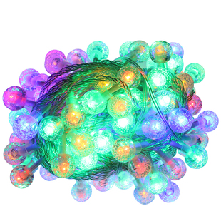 LED小彩灯闪灯串灯满天星圆球氛围灯后备箱惊喜布置生日装饰灯泡