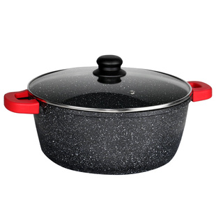 熬阿胶糕的锅专用锅麦饭石不粘锅雪花酥牛扎糖制作锅电磁炉燃气用