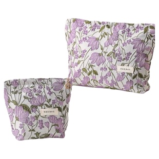 高级感精致新款化妆包2026热卖补妆外出便携整理收纳布袋包内小包