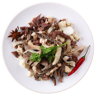 内蒙古生鲜散装羊杂半成品原切熟羊杂整套羊下水羊杂汤食材