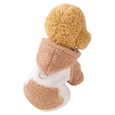 可牵引狗狗衣服秋冬装博美泰迪