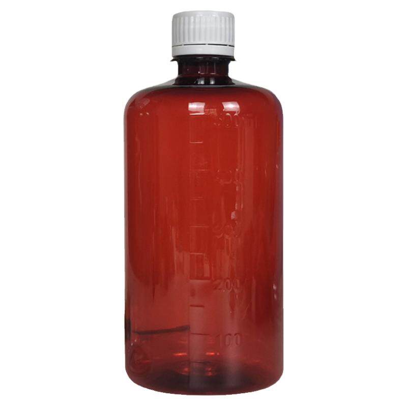 100毫升pet透明塑料瓶带盖密封分装瓶食品级小药瓶空瓶子棕色小口
