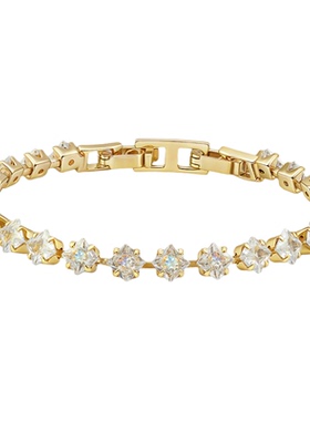 阿吉豆手链多彩锆石多巴胺手链女