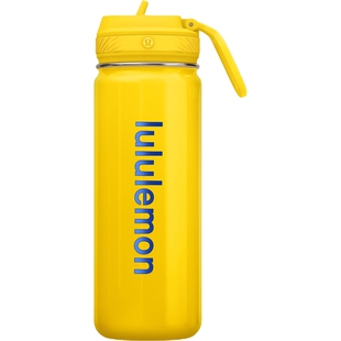 Back to Life 运动水瓶 530ml *带吸管丨lululemon丨LU9CENS