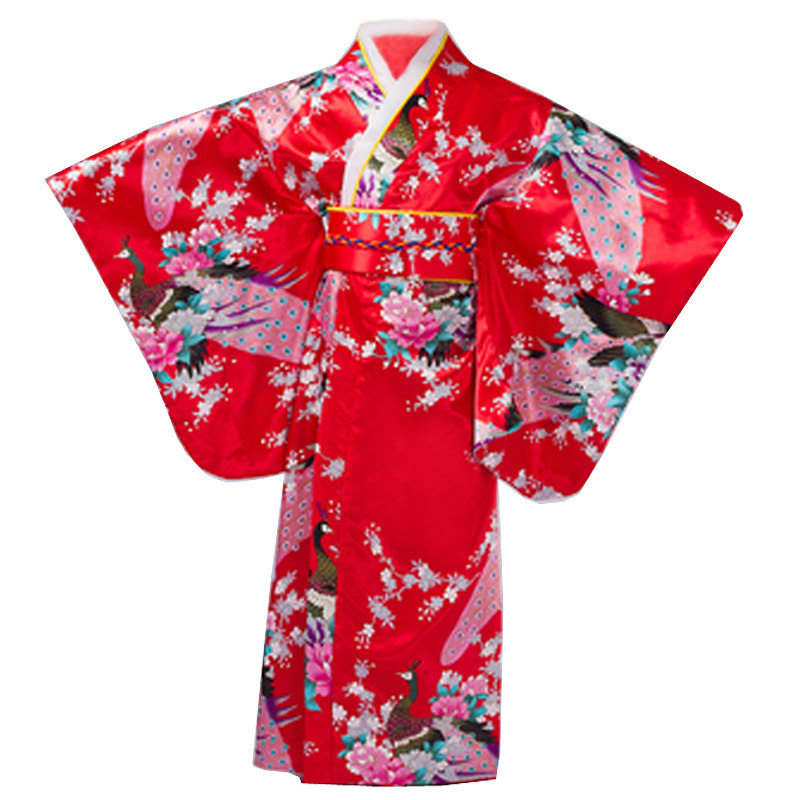 古装日本儿童男女和服学生浴衣