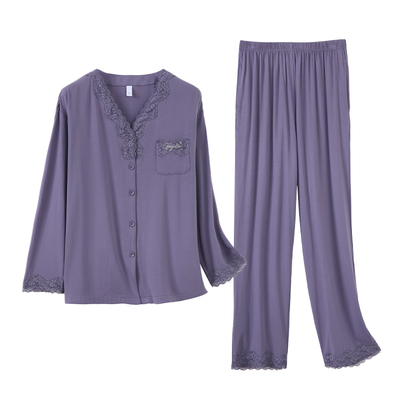 【抗菌防螨】睡衣女士莫代尔长袖