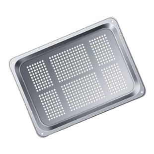 适用多型号蒸箱蒸盘烤网烤箱托盘带孔蒸饭烘培45长433528升烤盘