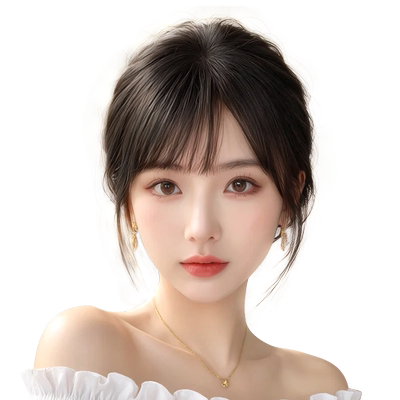 美禾双递针全手织真发头顶假发片