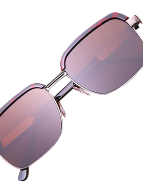 水晶中老年风茶色天然石头镜