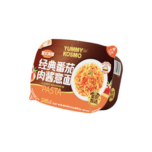 怡芽星厨冲泡意面便携早餐意大利面番茄肉酱面奶油黑松露培根面