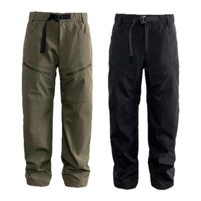 军鸟阿尔法户外冲锋裤直筒长裤