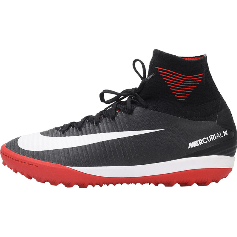 Nike/耐克正品MERCURIALX TF 碎钉袜套高帮男足球鞋831977