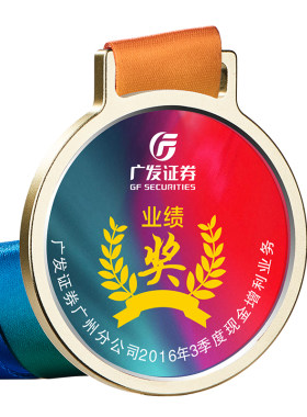 运动会奖牌水晶金牌学生比赛