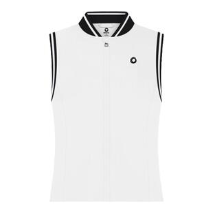 HELIX女士高尔夫马甲拉链款正品夏日T恤士休闲短袖白色H60306新款