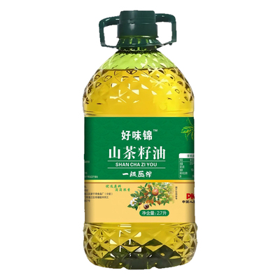 纯正山茶油5L大桶无添加健康油