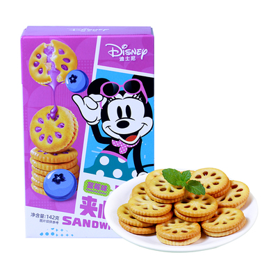 迪士尼夹心饼干广东盒装