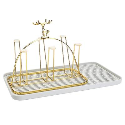 qpw轻奢水杯架家用玻璃杯