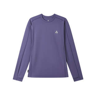 匹克跑步速干长袖T恤男户外运动防晒训练服哈苏线上衣套头衫秋冬