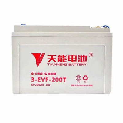 天能电瓶3EVF200T时风电动D101D102GD04C蓄电池6V200T可旧换