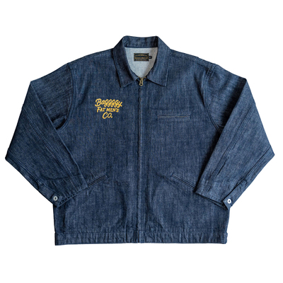 BAGGGY大码短宽廓形牛仔夹克