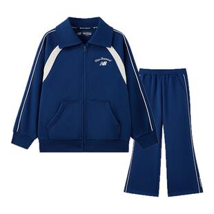 New Balance nb童装女儿童新款运动外套长裤两件套装ND2VF3Z052
