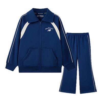 New Balance nb童装女儿童新款运动外套长裤两件套装ND2VF3Z052