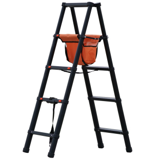 镁多力铝合金梯工程梯多功能升降梯可行走人字梯装修伸缩移动梯子