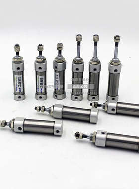 不锈钢迷你气缸PB/CDJ2B16X10/-15/20/25/30/35/40/60/50/75/150