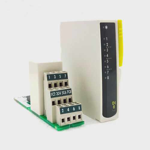 INVENSYS FOXBORO DI8 LOGIC DIGITAL INPUT MODULE WITH BASE 25