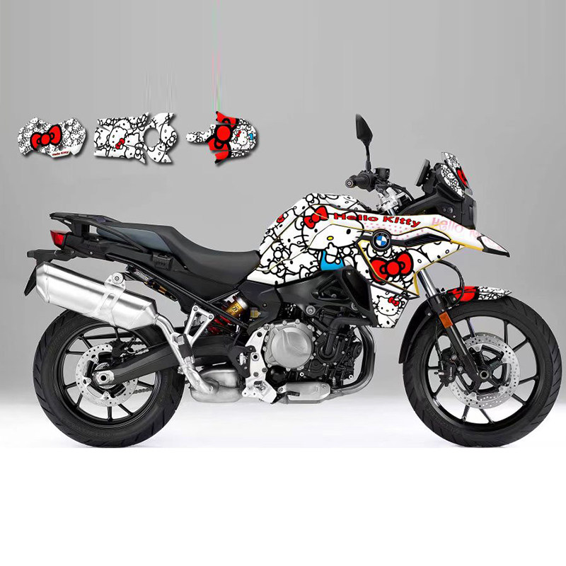 宝马750GS850GS加厚水晶膜贴纸