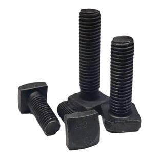 8.8级高强度四方螺栓抛丸机专用螺栓压板六头栓T型槽压板螺栓包邮