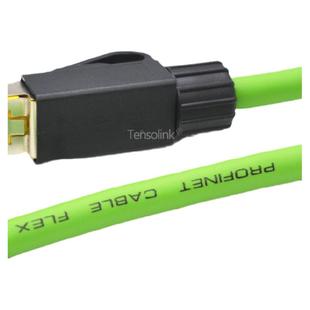 西门子通讯总线Profinet EtherCat四/4芯工业双屏蔽千兆高柔网线