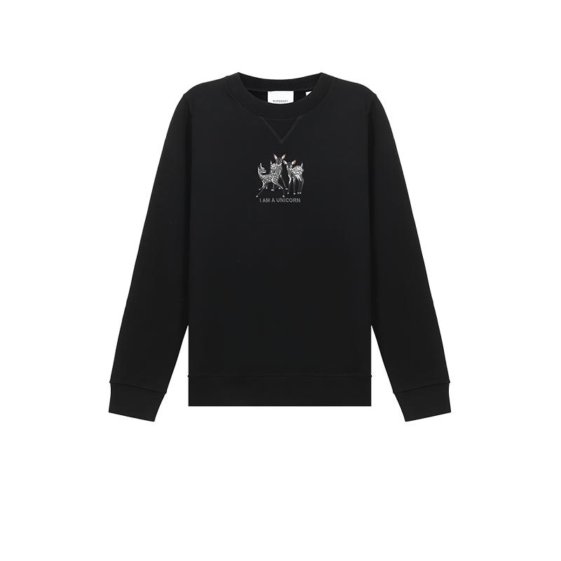博柏利BURBERRY女士卫衣运动衫