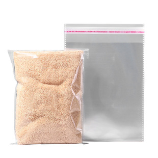 OPP袋子加厚饰品透明包装袋烧普不干胶自粘袋服装封口塑料自封袋