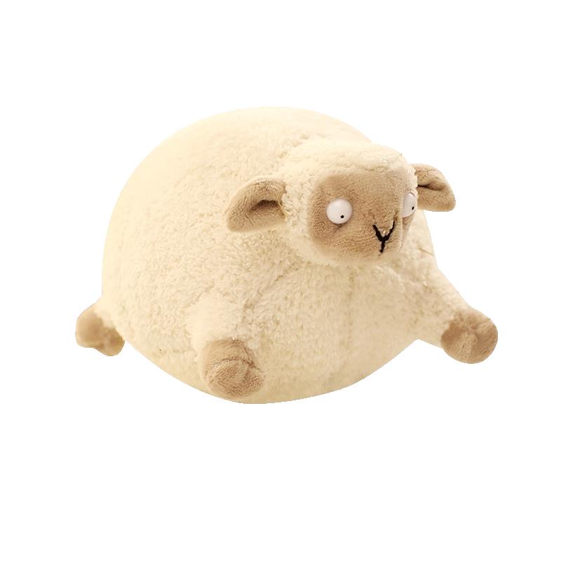 生日礼物女生玩偶长颈鹿白棕14cm