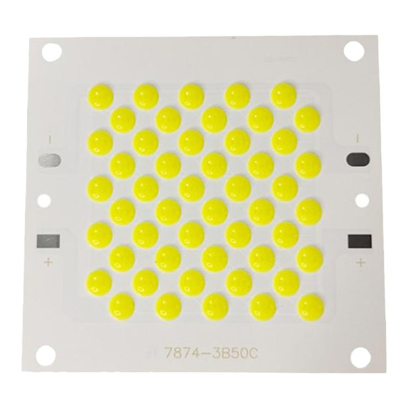 led灯珠投光灯灯芯50W100W户外照明灯配件高亮芯片光源板驱动电源