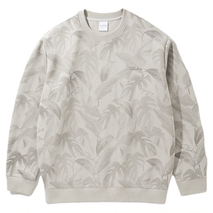 【热销】Reloading重新加载 新中式花卉印花保暖亲肤百搭圆领卫衣