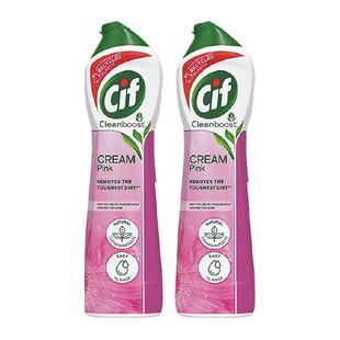 联合利华cif晶杰草莓强力清洁乳 多功能浴室瓷砖厨房不锈钢清洁剂