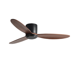 60寸大风力变频遥控吊扇复古实木商用餐厅客厅家用无灯吸顶电风扇