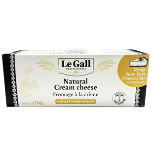 法国进口雅高勒奶油芝士1kg 原制干酪乳酪巴斯克芝士奶盖蛋糕原料