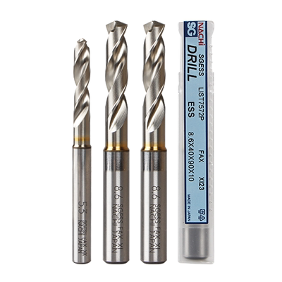 NACHI粉末钻镀钛不锈钢钻头