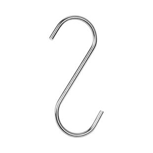 不锈钢s型挂钩厨房浴室S勾金属腊肉挂钩钩子多功能衣帽钩承重吊钩