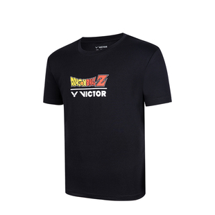 威克多VICTOR胜利502/503/504DBZ羽毛球服男女款透气龙珠Z联名T恤