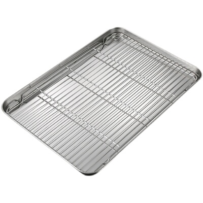 304不锈钢过滤网方盘长方形商用